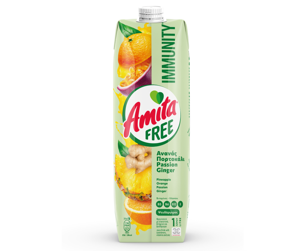 AMITA FREE IMMUNITY JUICE 1L