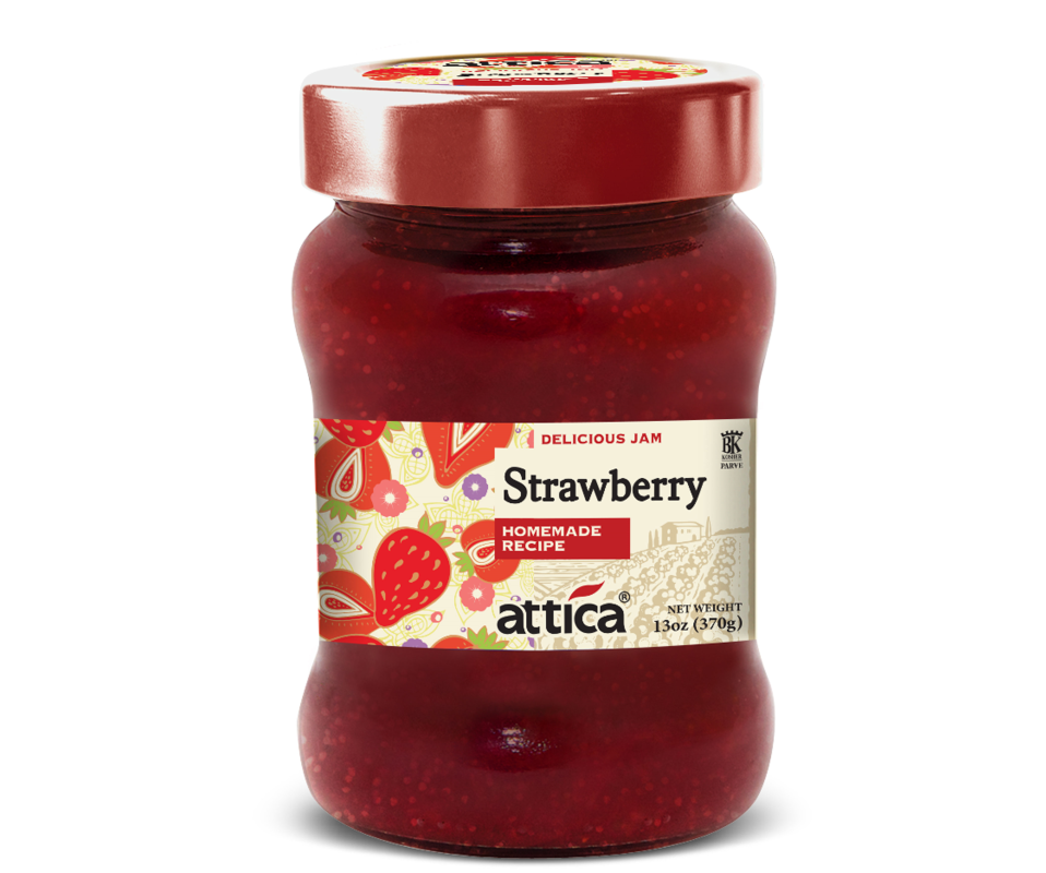 ATTICA STRAWBERRY JAM 370g