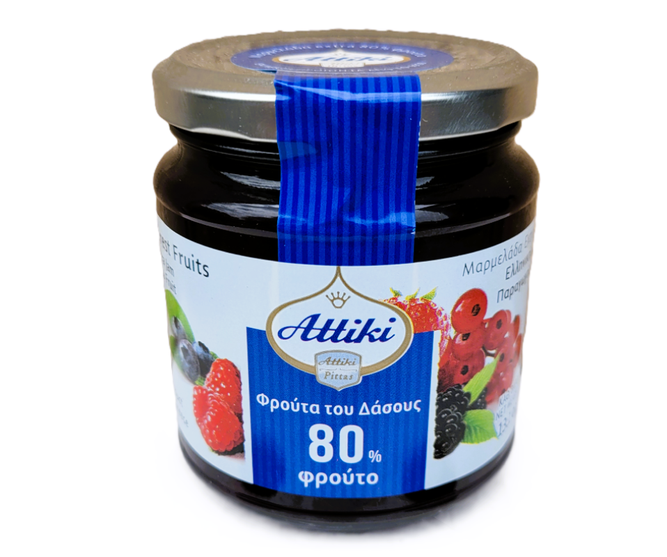 ATTIKI EXTRA JAM FOREST FRUITS 370g