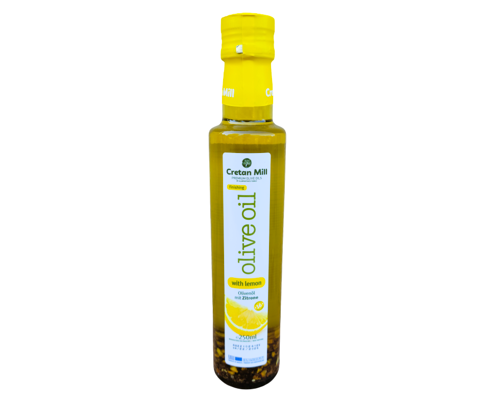 CRETAN MILL INFUSED EXTRA VIRGIN OLIVE OIL 250ml