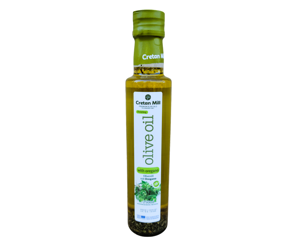 CRETAN MILL INFUSED EXTRA VIRGIN OLIVE OIL 250ml