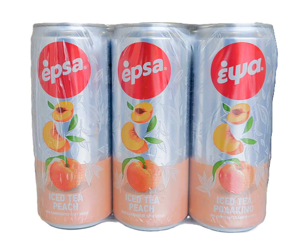 EPSA ICED TEA PEACH 6-PACK/330ml