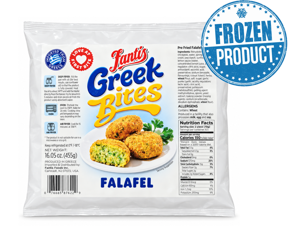 FANTIS GREEK BITES FALAFEL 455g
