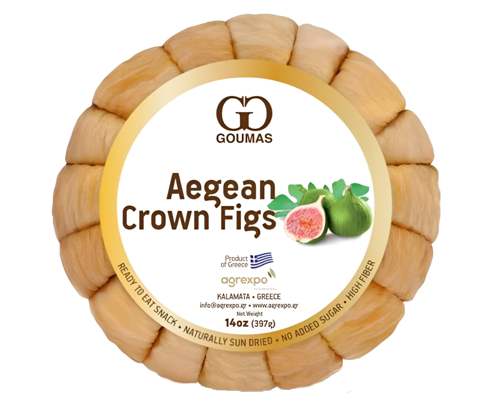 GOUMAS AEGEAN CROWN FIGS 14oz