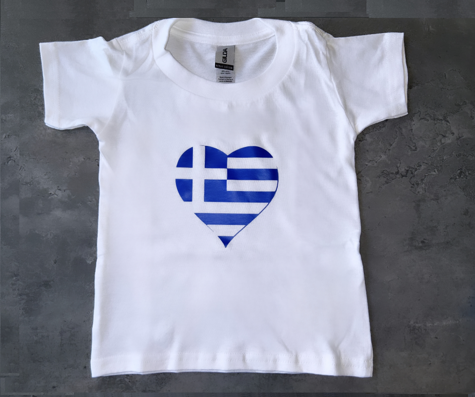 GREEK FLAG T-SHIRT (TODDLER)