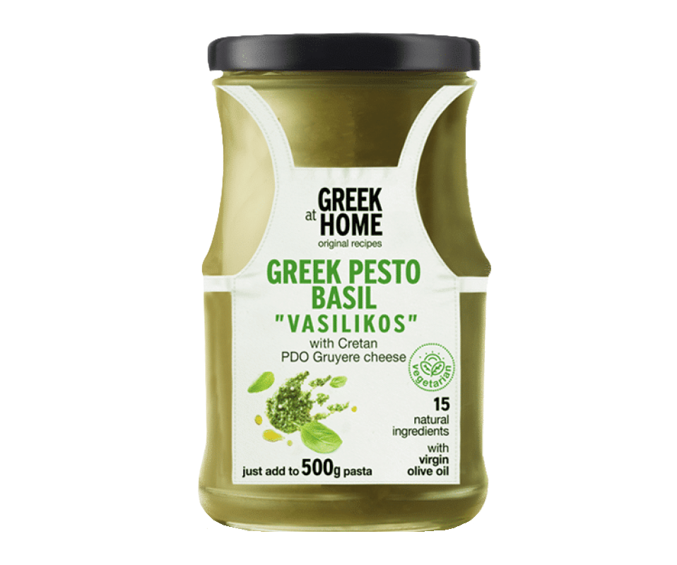 GREEK AT HOME PESTO BASIL 190g