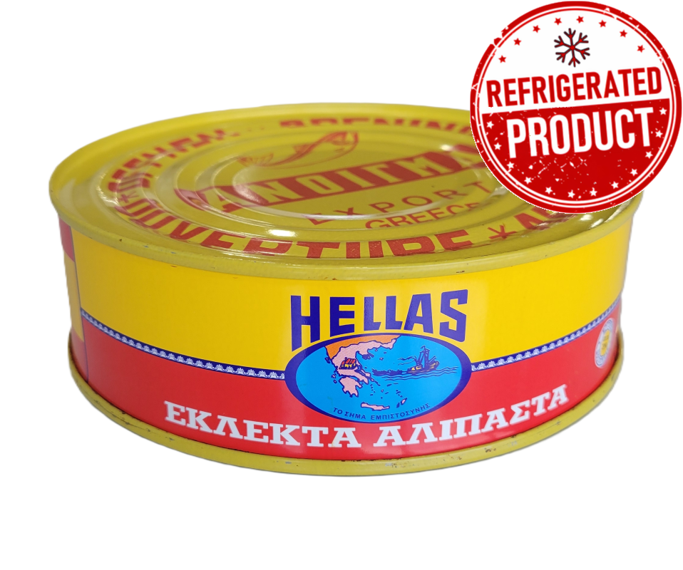HELLAS MEZE HEADLESS SARDINES IN SALT (PASTES) 1.1kg