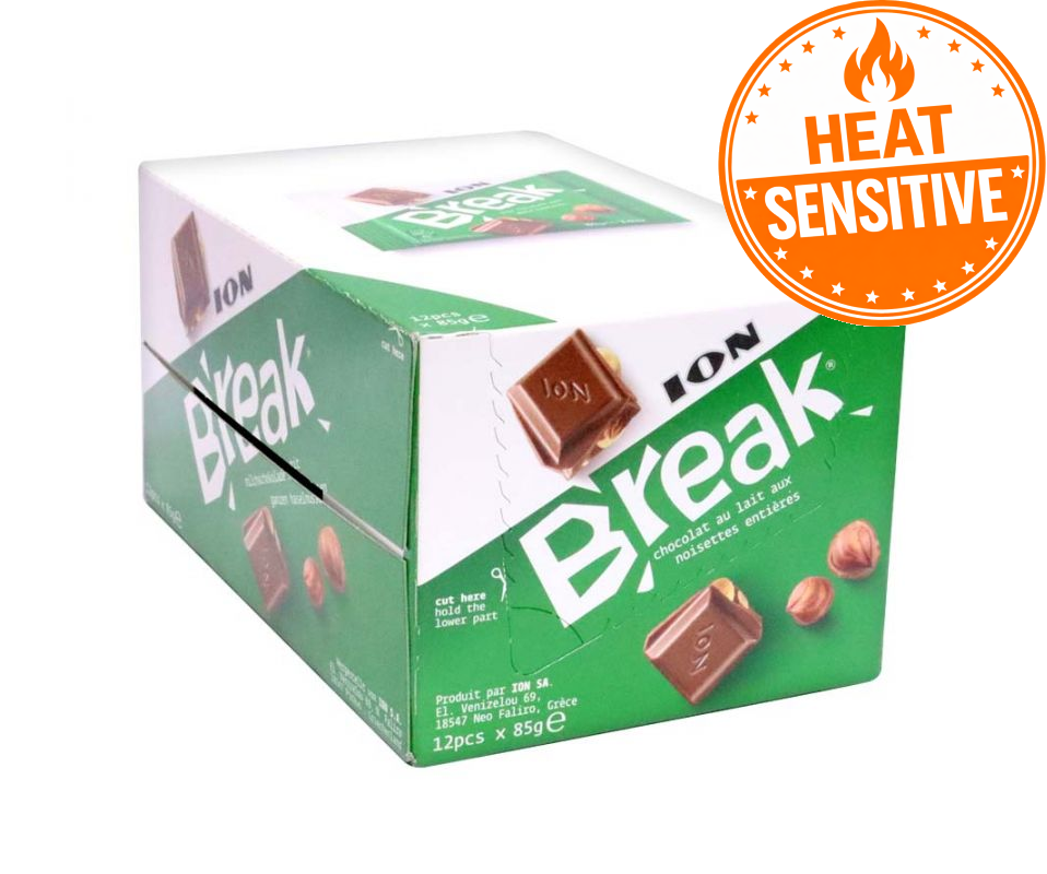 ION BREAK CHOCOLATE BARS 85g