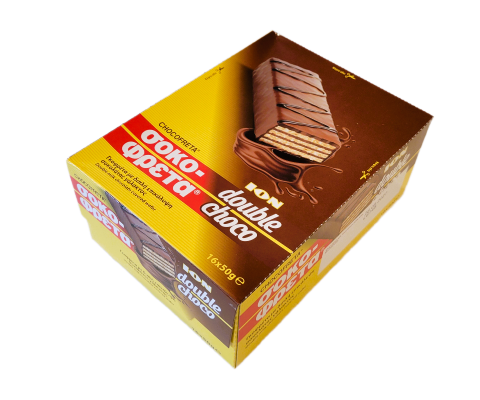 ION DOUBLE CHOCO CHOCOFRETA 50g