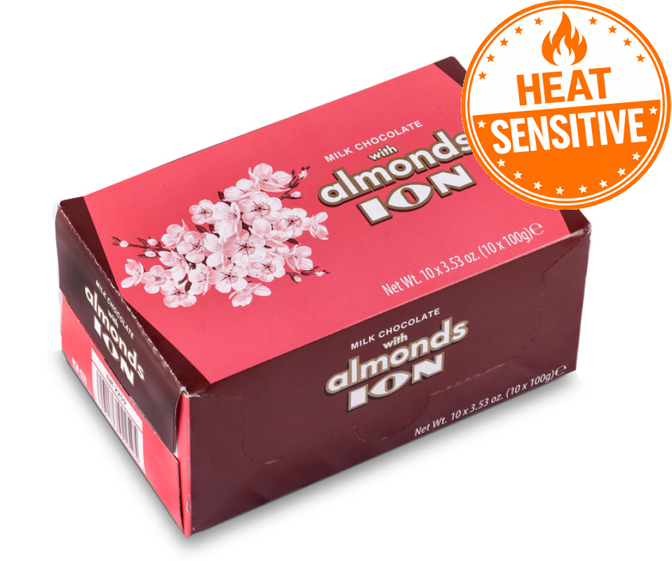 ION MILK CHOCOLATE BARS 100g