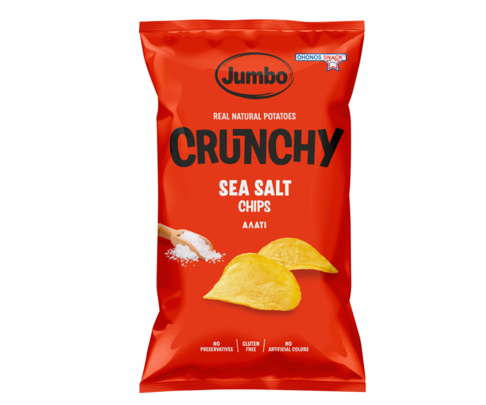 JUMBO CRUNCHY CHIPS SEA SALT 90g