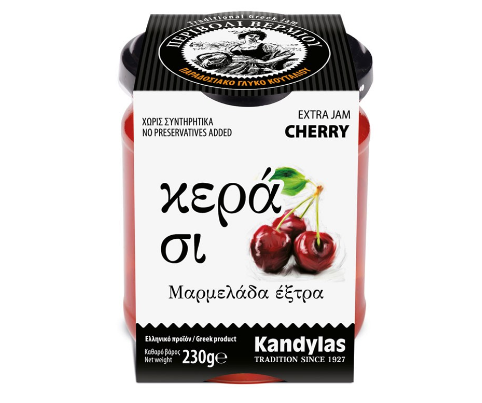 KANDYLAS EXTRA JAM CHERRY 230g