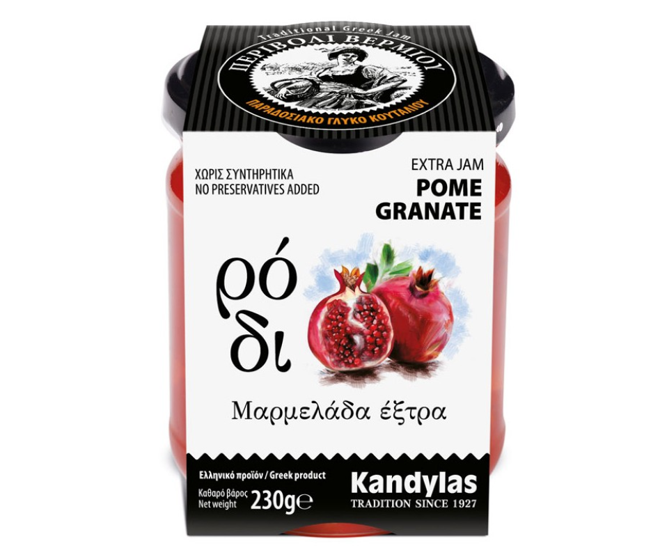 KANDYLAS EXTRA JAM POMEGRANATE 230g