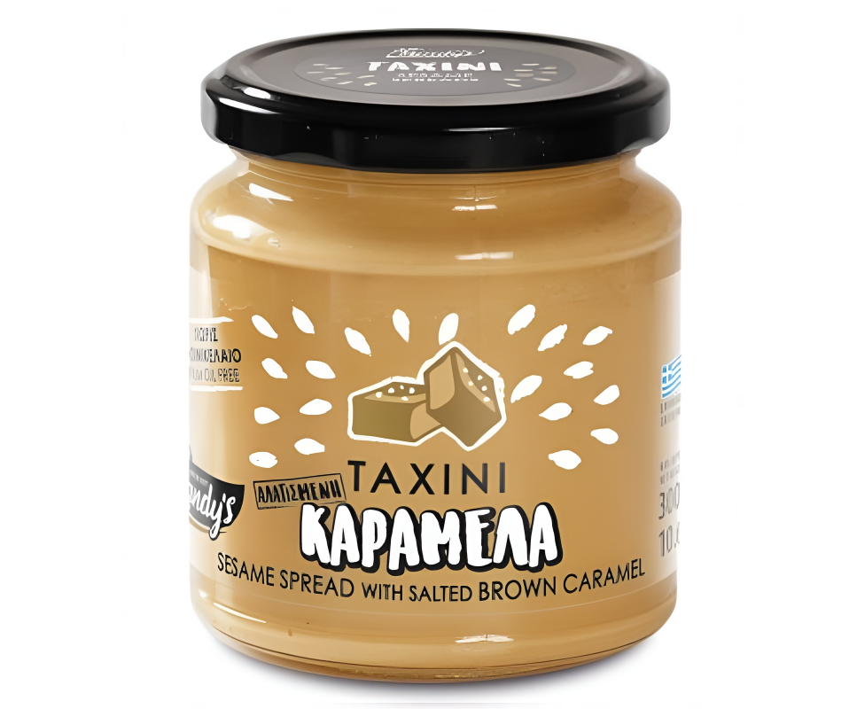 KANDYLAS TAHINI SPREAD SALTED CARAMEL 300g