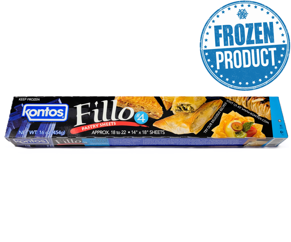 KONTOS PHYLLO DOUGH SHEETS #4 454g (LIMIT: 2)