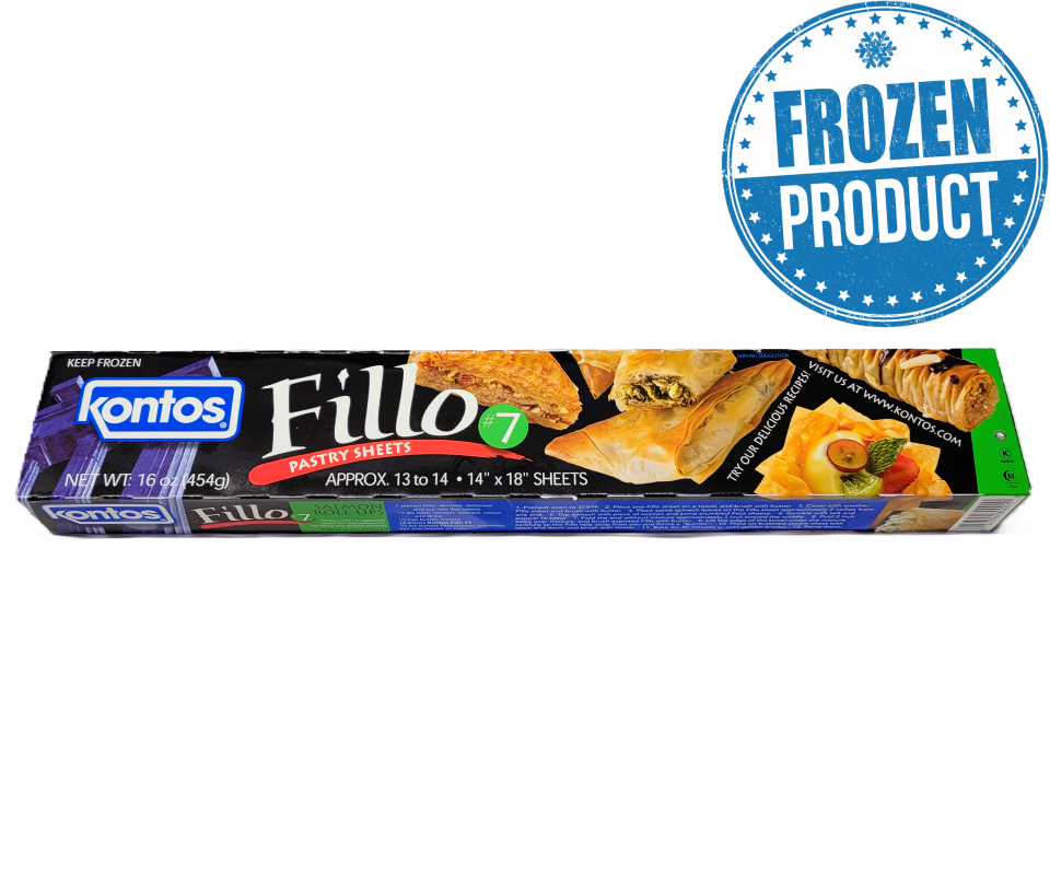 KONTOS PHYLLO DOUGH SHEETS #7 454g (LIMIT: 2)