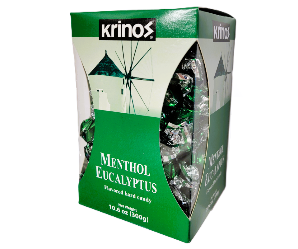 KRINOS MENTHOL EUCALYPTUS CANDY 300g