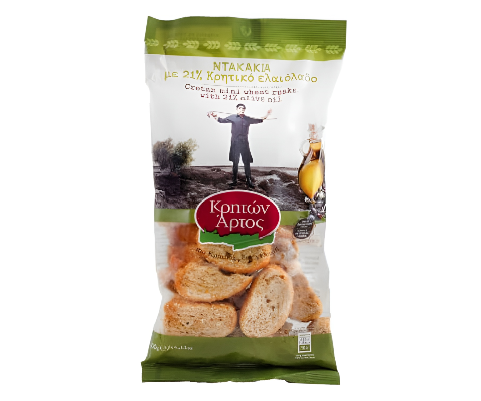 KRITON ARTOS MINI WHEAT RUSKS WITH OLIVE OIL 400g