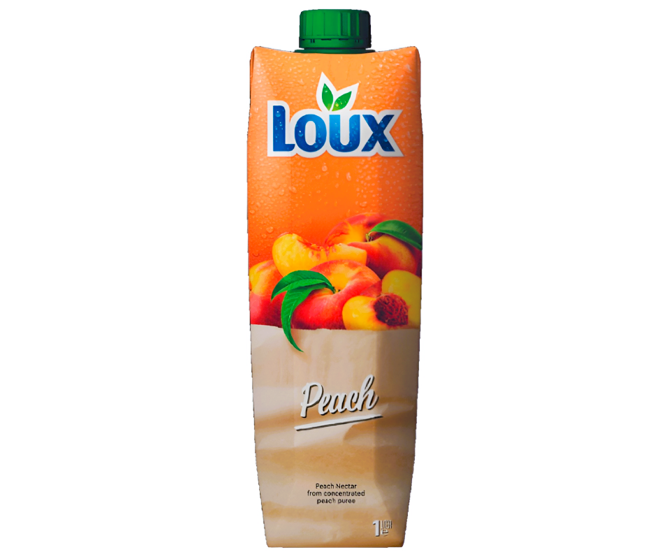 LOUX PEACH JUICE 1L