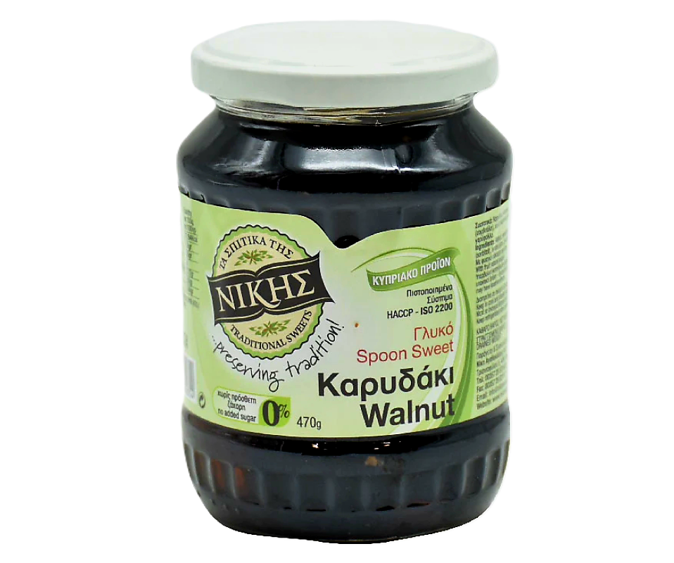 NIKI'S WALNUT PRESERVES 470g