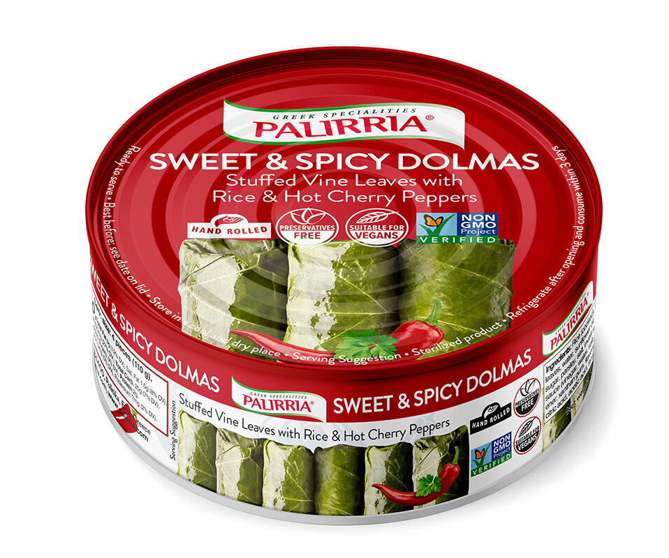 PALIRRIA DOLMAS SWEET & SPICY 10oz