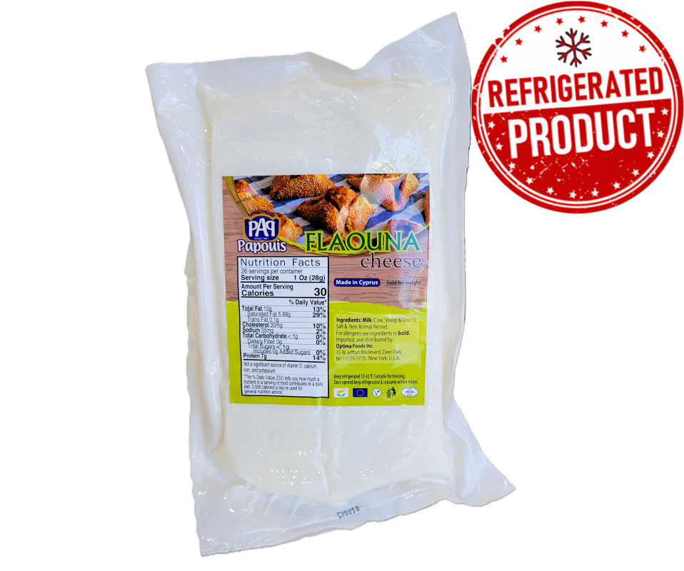 PAPOUIS FLAOUNA CHEESE 1.4lbs