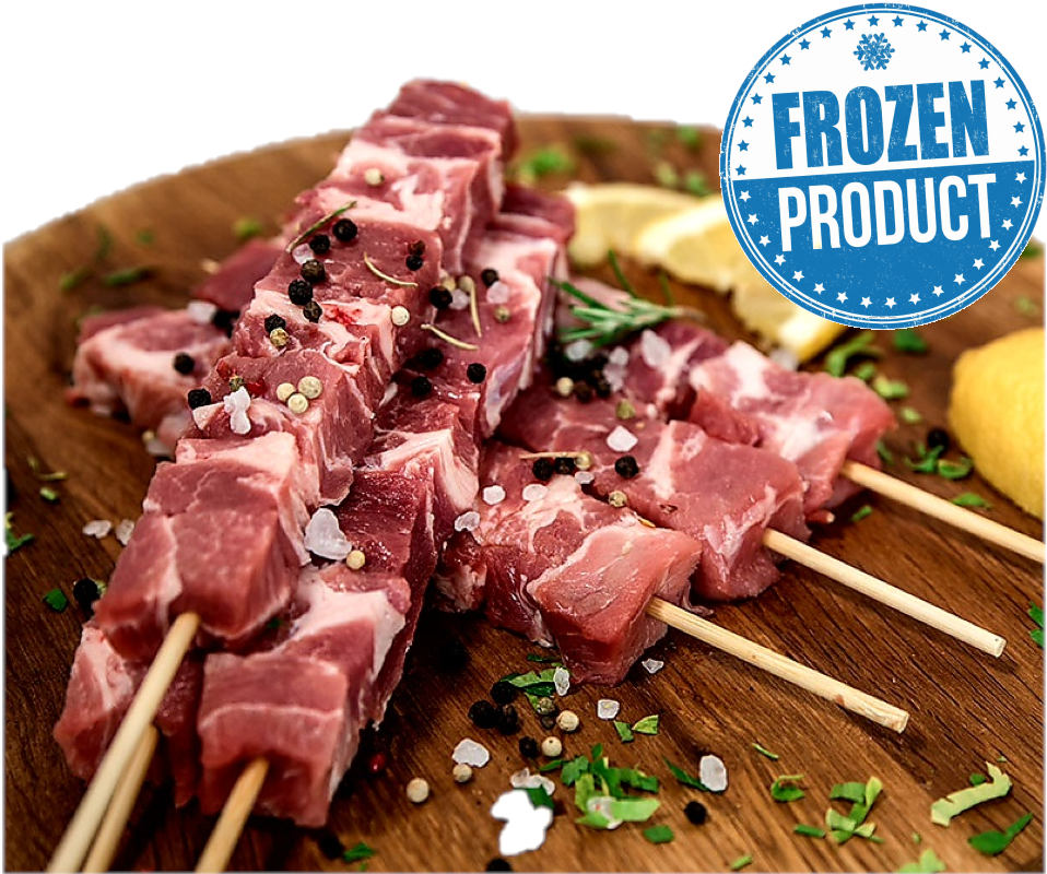 AUTHENTIC PORK SOUVLAKI 10/5oz STICKS