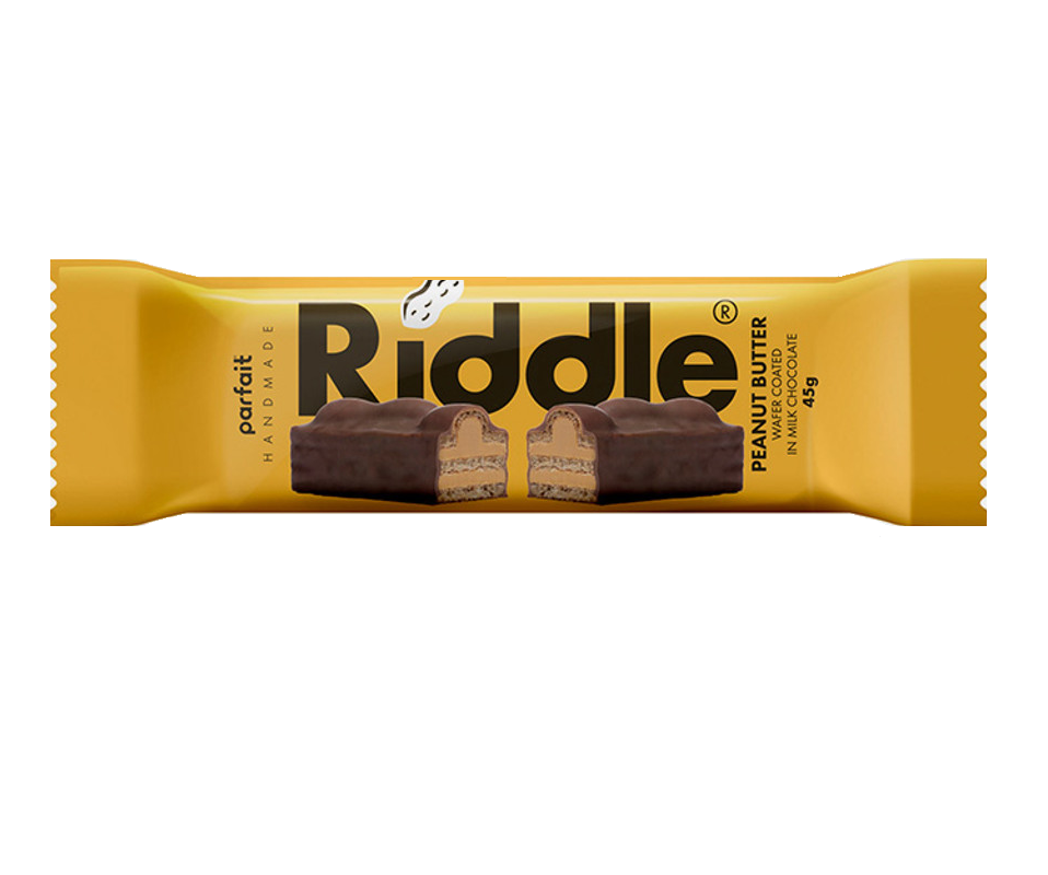 RIDDLE PEANUT BUTTER WAFER BARS 45g
