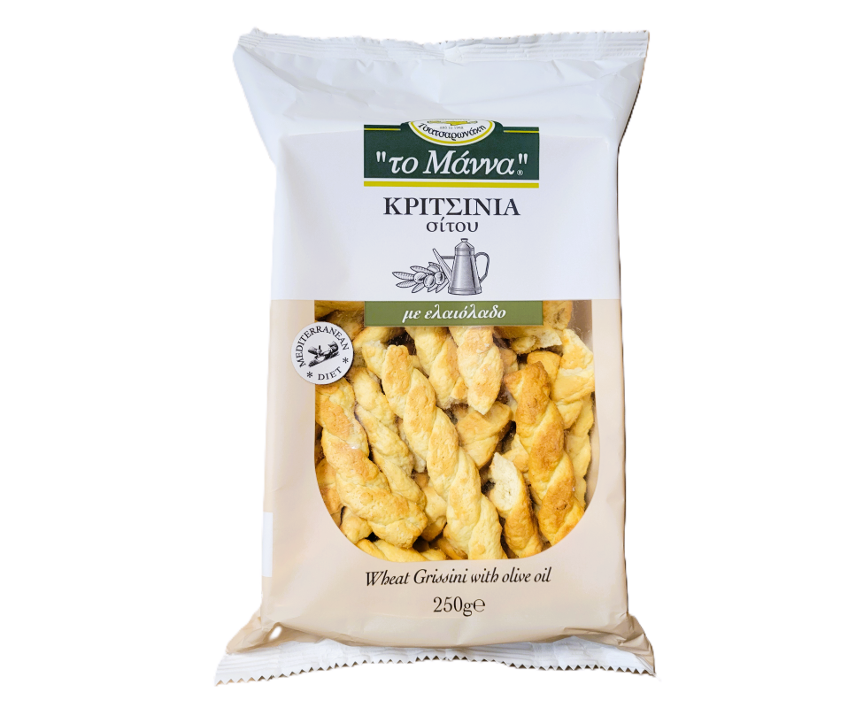 THE MANNA WHEAT KRITSINIA WITH OLIVE OIL 250g
