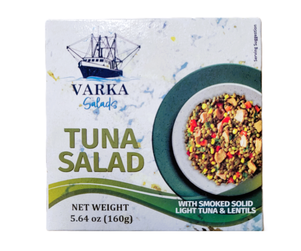 VARKA SMOKED TUNA WITH LENTILS 160g
