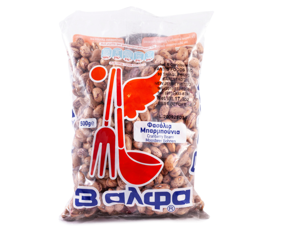 3ALFA CRANBERRY BEANS 500g