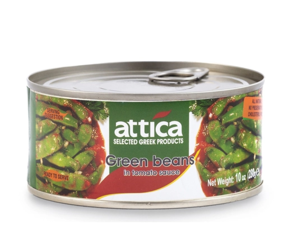 ATTICA GREEN BEANS IN TOMATO SAUCE 10oz