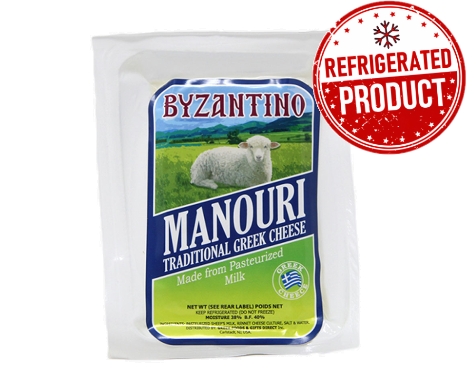 BYZANTINO MANOURI CHEESE 400g GOGREEK