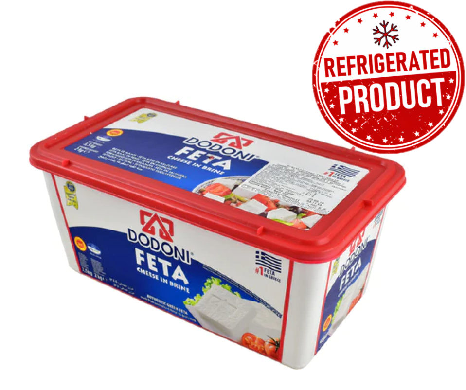 DODONI FETA CHEESE 4.4lbs