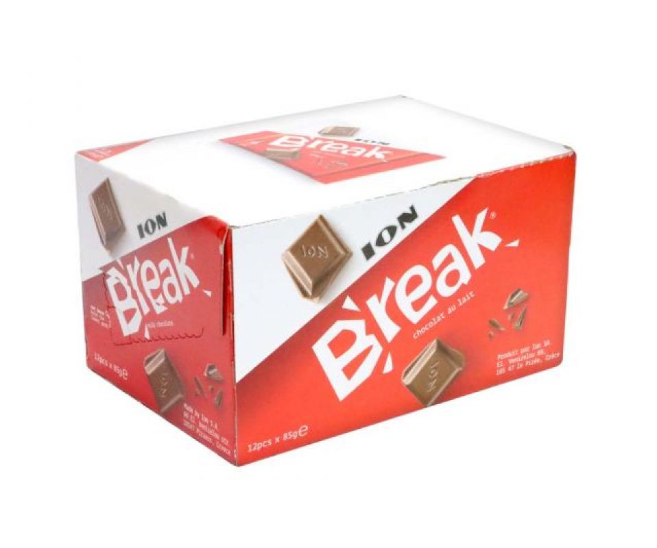 ION BREAK CHOCOLATE BARS 85g