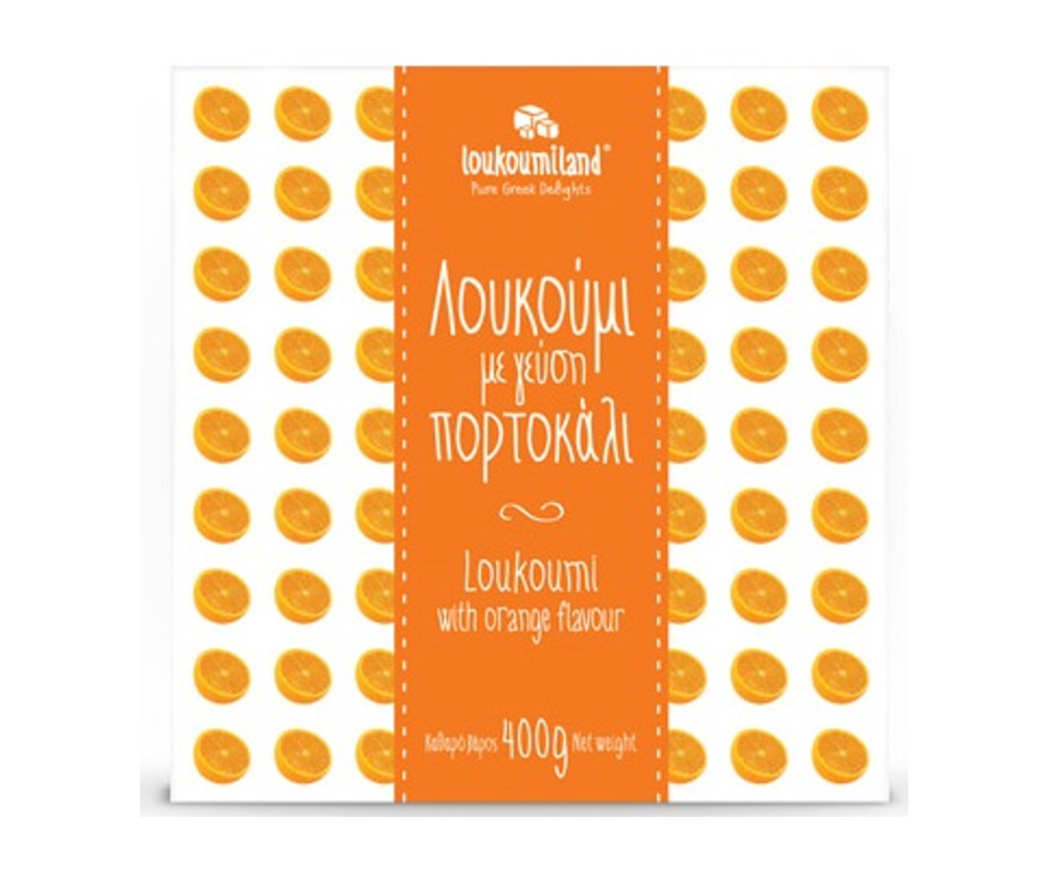 LOUKOUMILAND LOUKOUMI ORANGE 400g