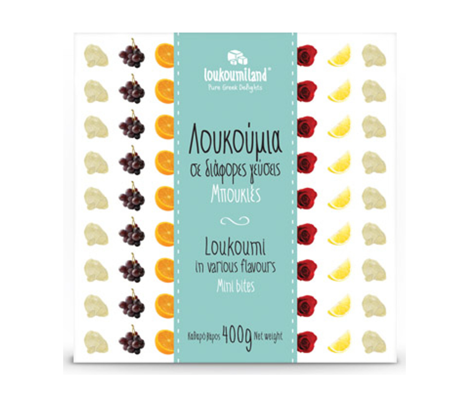 LOUKOUMILAND LOUKOUMI VARIOUS FLAVORS 400g