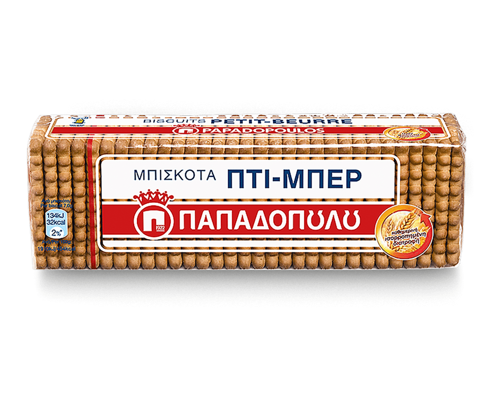 PAPADOPOULOU PETIT-BEURRE BISCUITS 225g