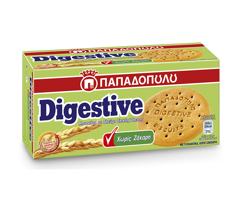 PAPADOPOULOU DIGESTIVE COOKIES 250g