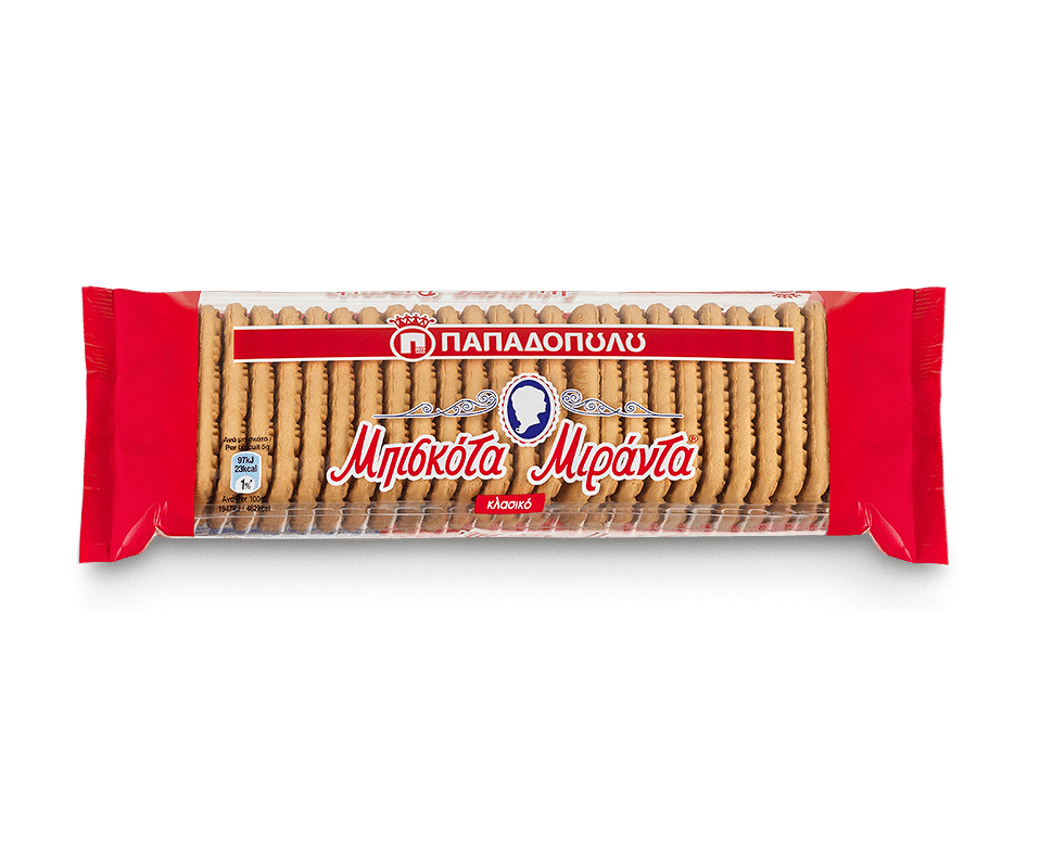 PAPADOPOULOU MIRANDA BISCUITS 250g