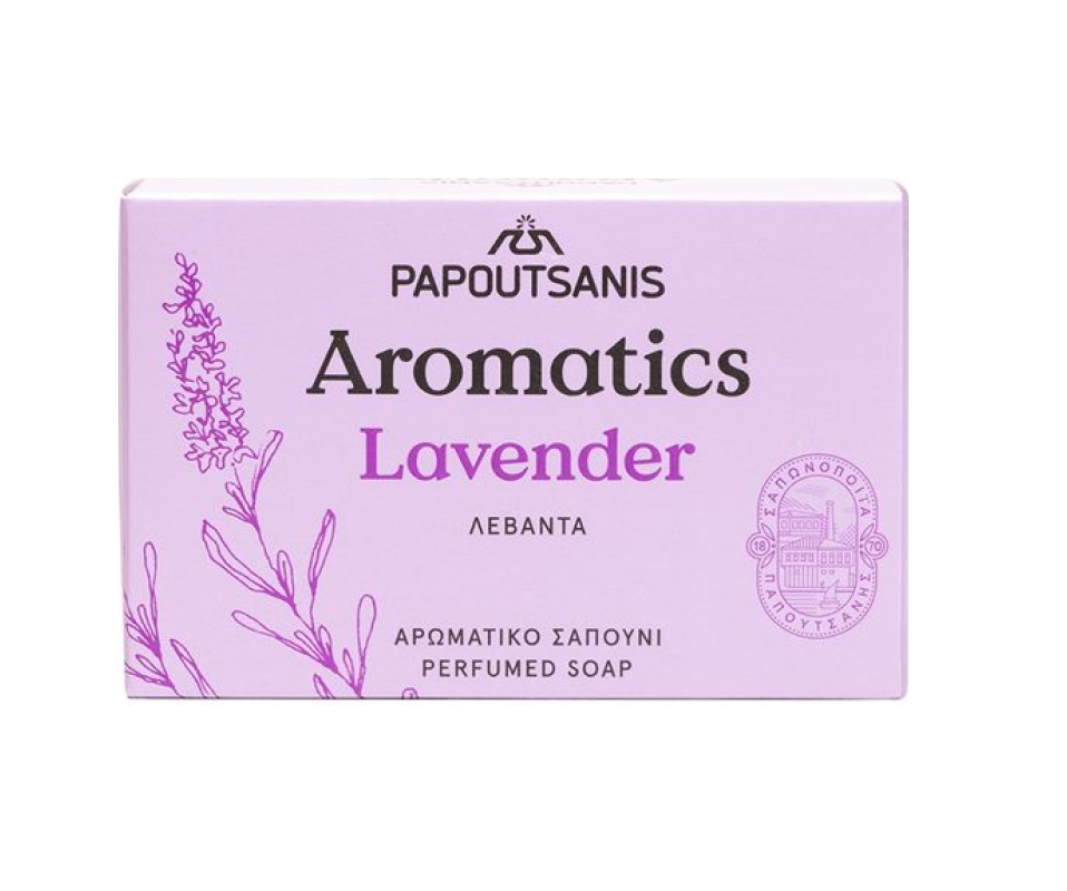 PAPOUTSANIS AROMATICS SOAP BAR 125g