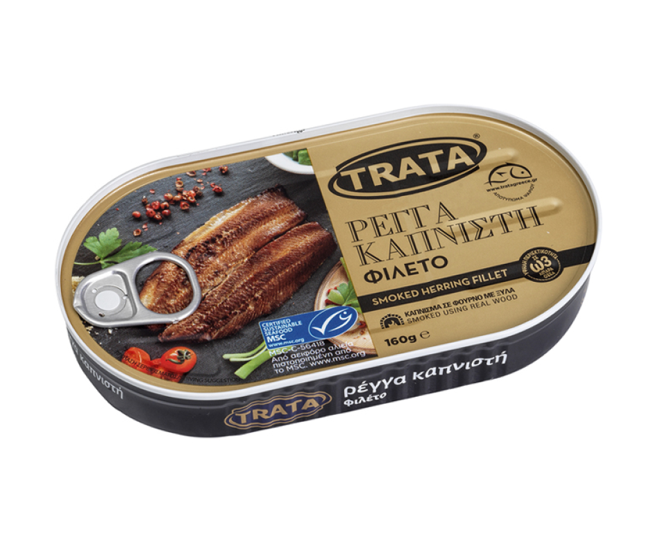TRATA SMOKED HERRING FILLET (REGGA) 160g