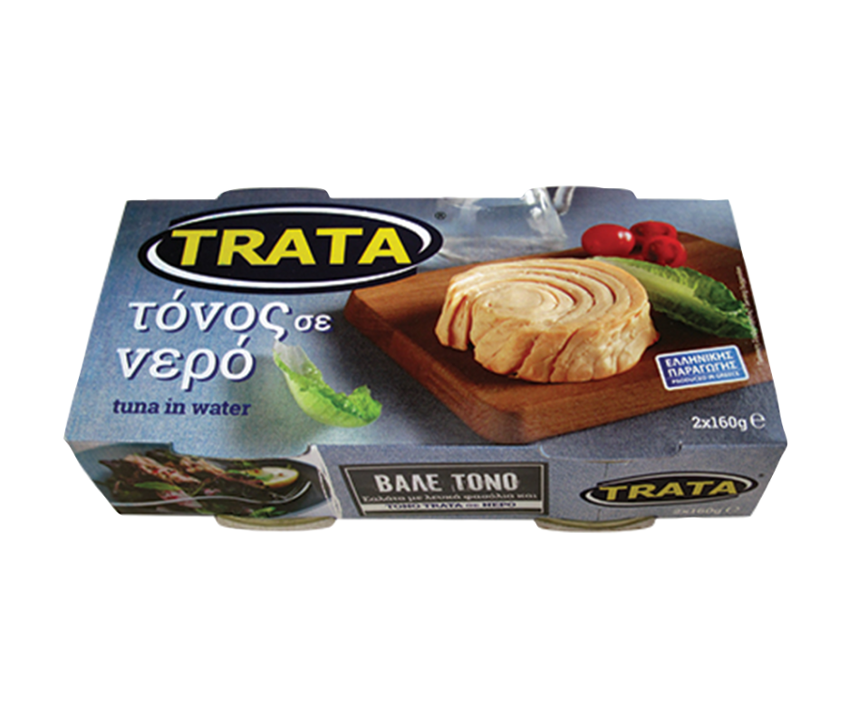 TRATA TUNA IN WATER 2X160g