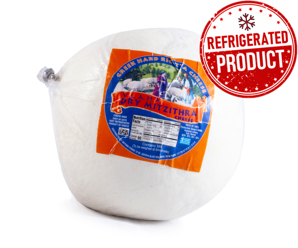 VLAHA DRY MIZITHRA CHEESE 24oz