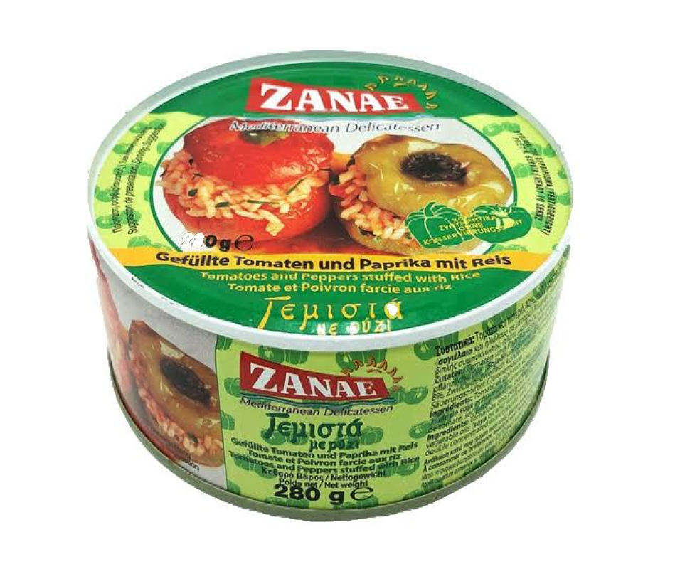 ZANAE STUFFED PEPPERS & TOMATOES 10oz