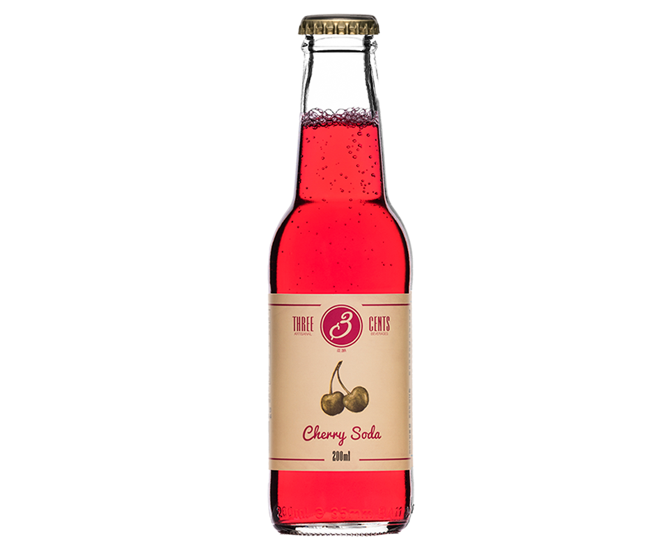 THREE CENTS PREMIUM SODA 200ml