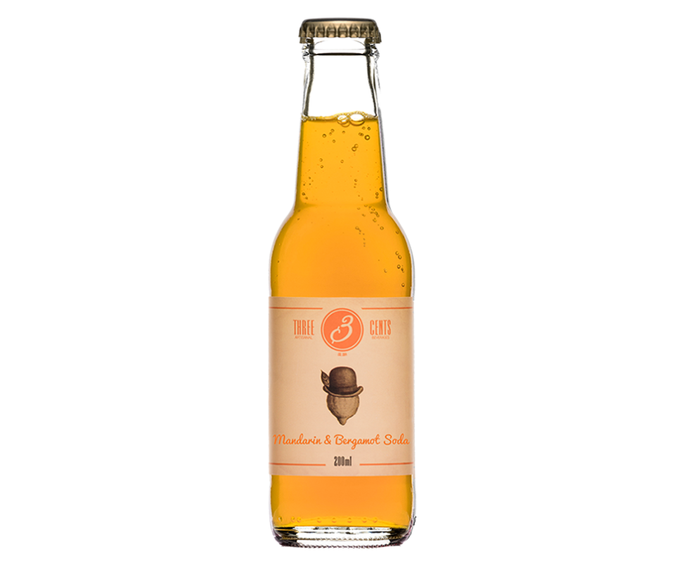 THREE CENTS PREMIUM SODA 200ml