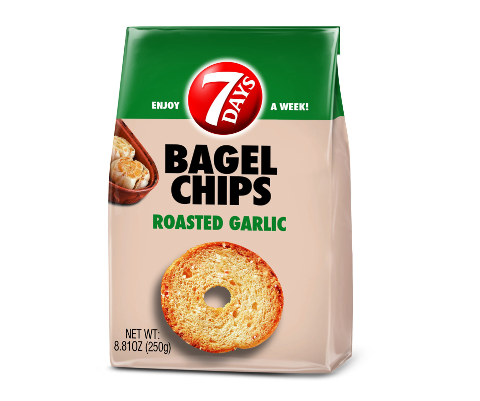 7DAYS BAGEL CHIPS GARLIC 250g