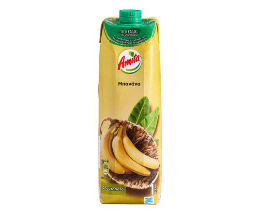 AMITA BANANA JUICE 1L