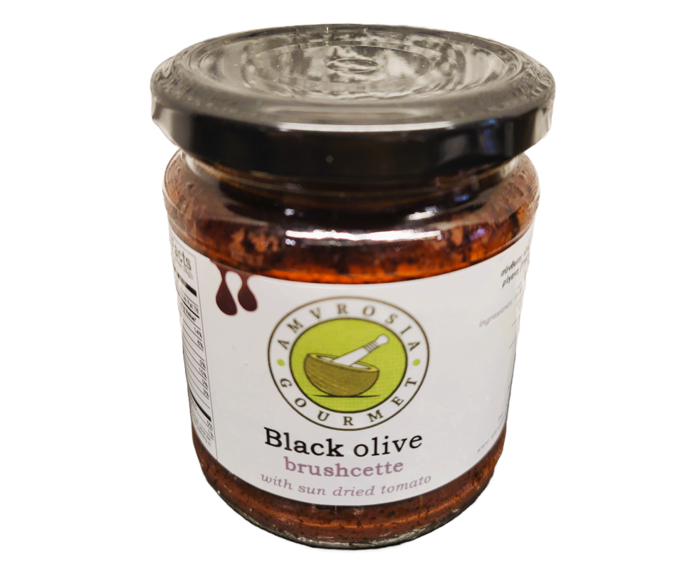 AMVROSIA BLACK OLIVE & SUN-DRIED TOMATO SPREAD 200g